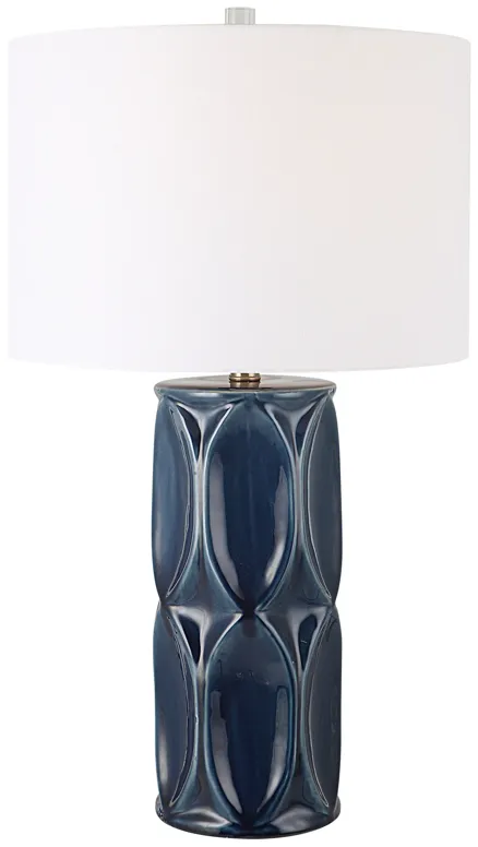 Sinclair Blue Table Lamp