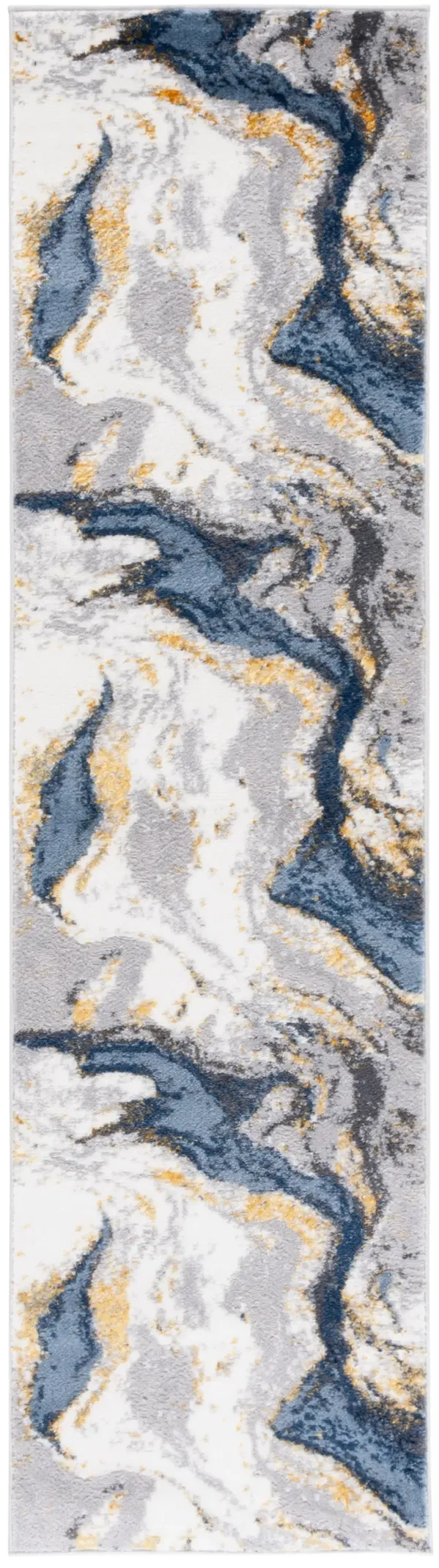 AMELIA 718 IVORY  2'-2' x 8' Runner Rug