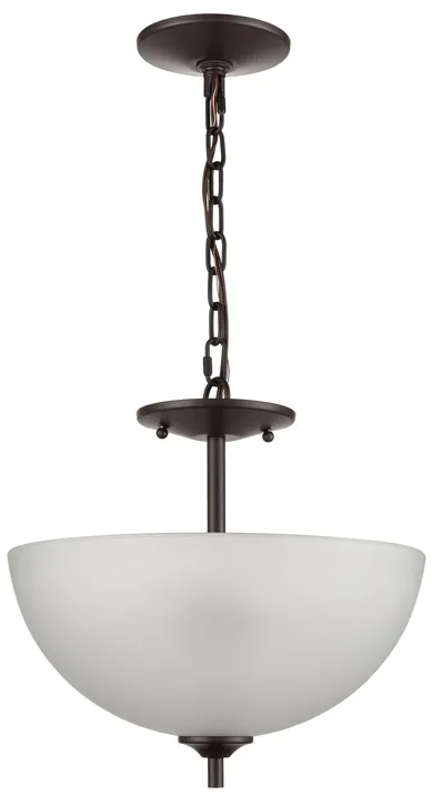 Jackson 14" Wide 2-Light Pendant - Oil Rubbed Bronze