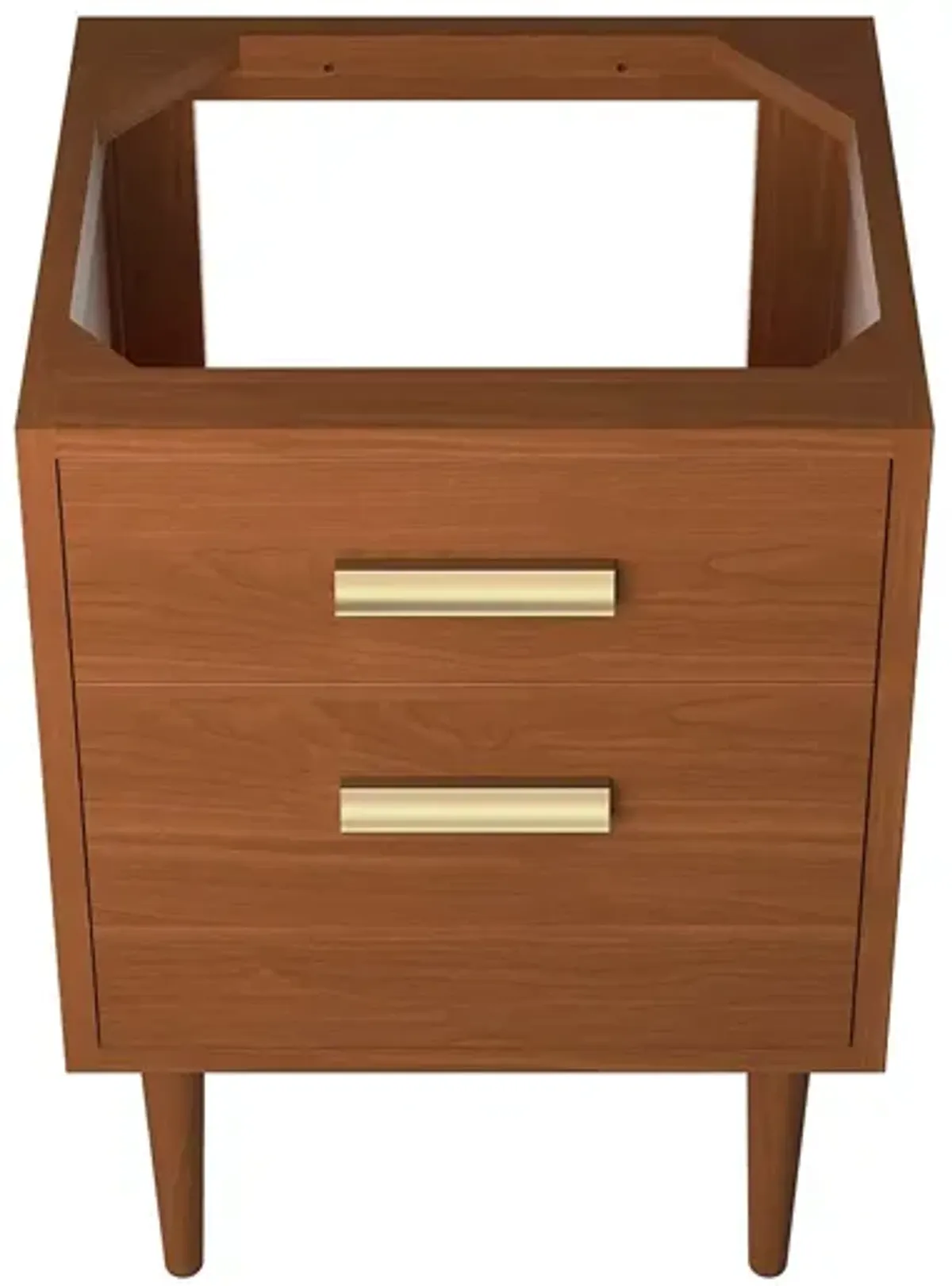 Cassia 24" Teak Wood Bathroom Vanity Cabinet (Sink Basin Not Included)