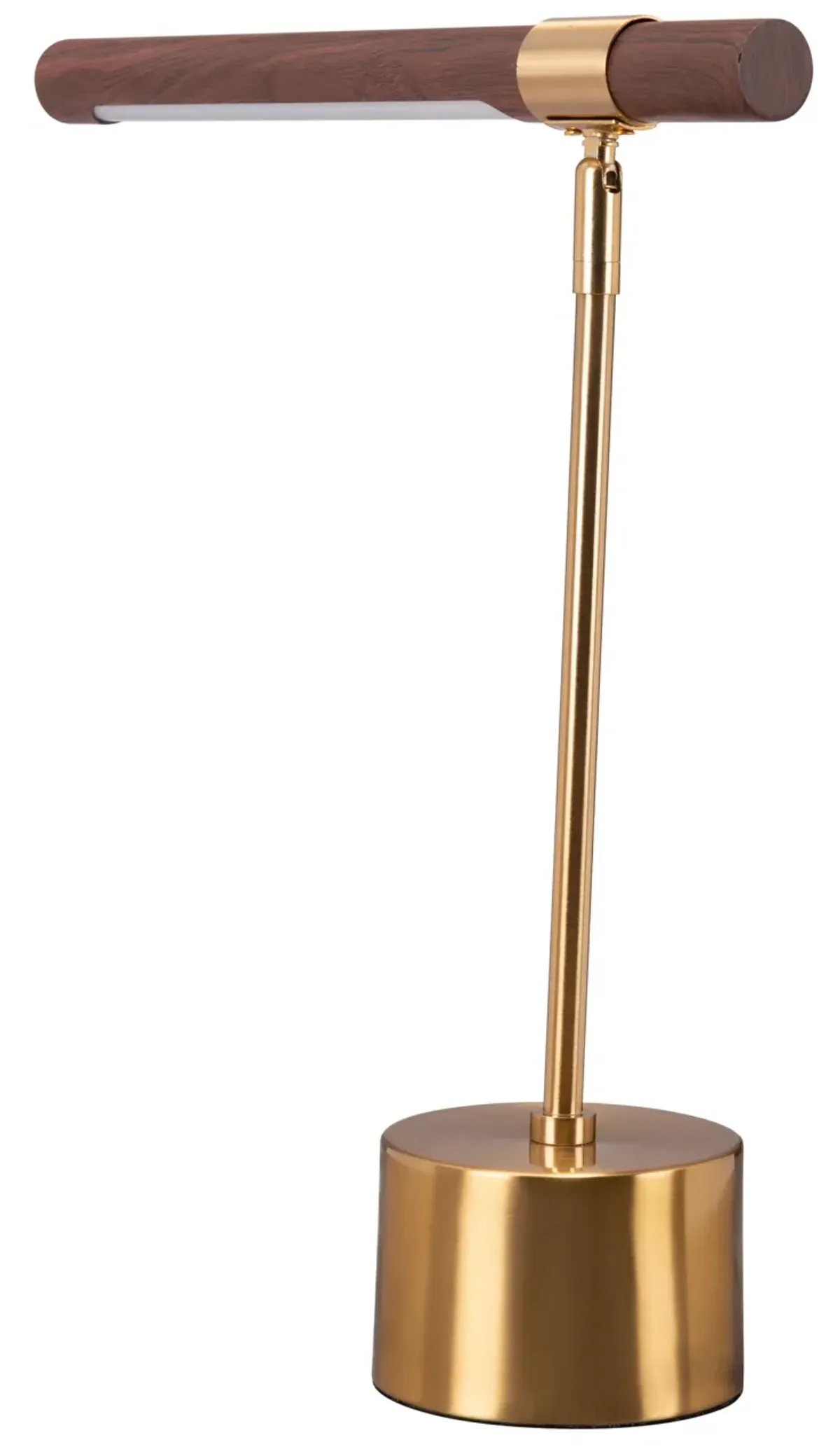 Kippy Table Lamp Brown & Brass