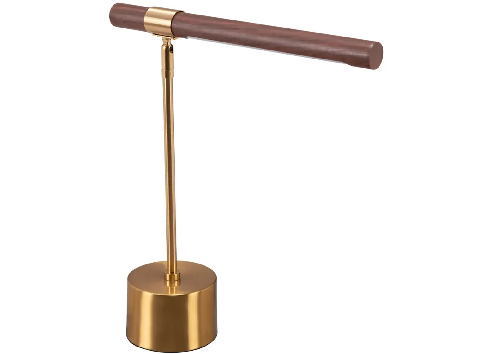 Kippy Table Lamp Brown & Brass