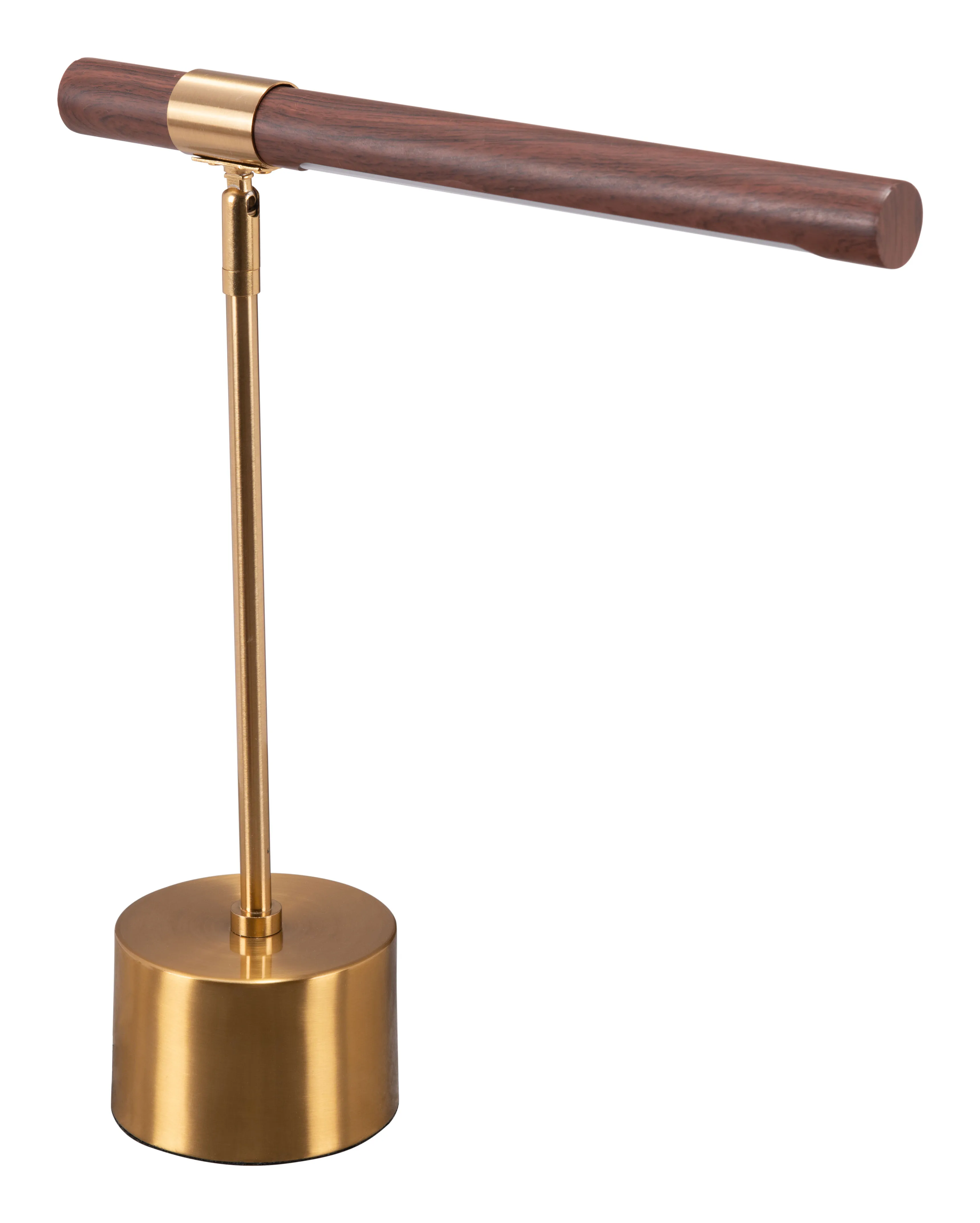 Kippy Table Lamp Brown & Brass