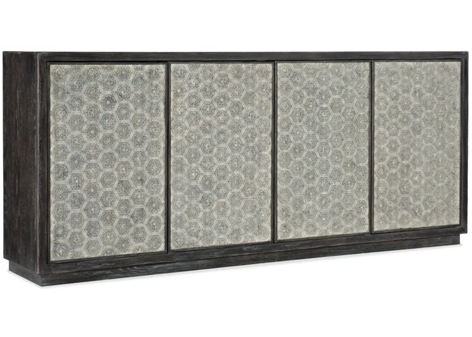 Melange Greystone Four-Door Credenza