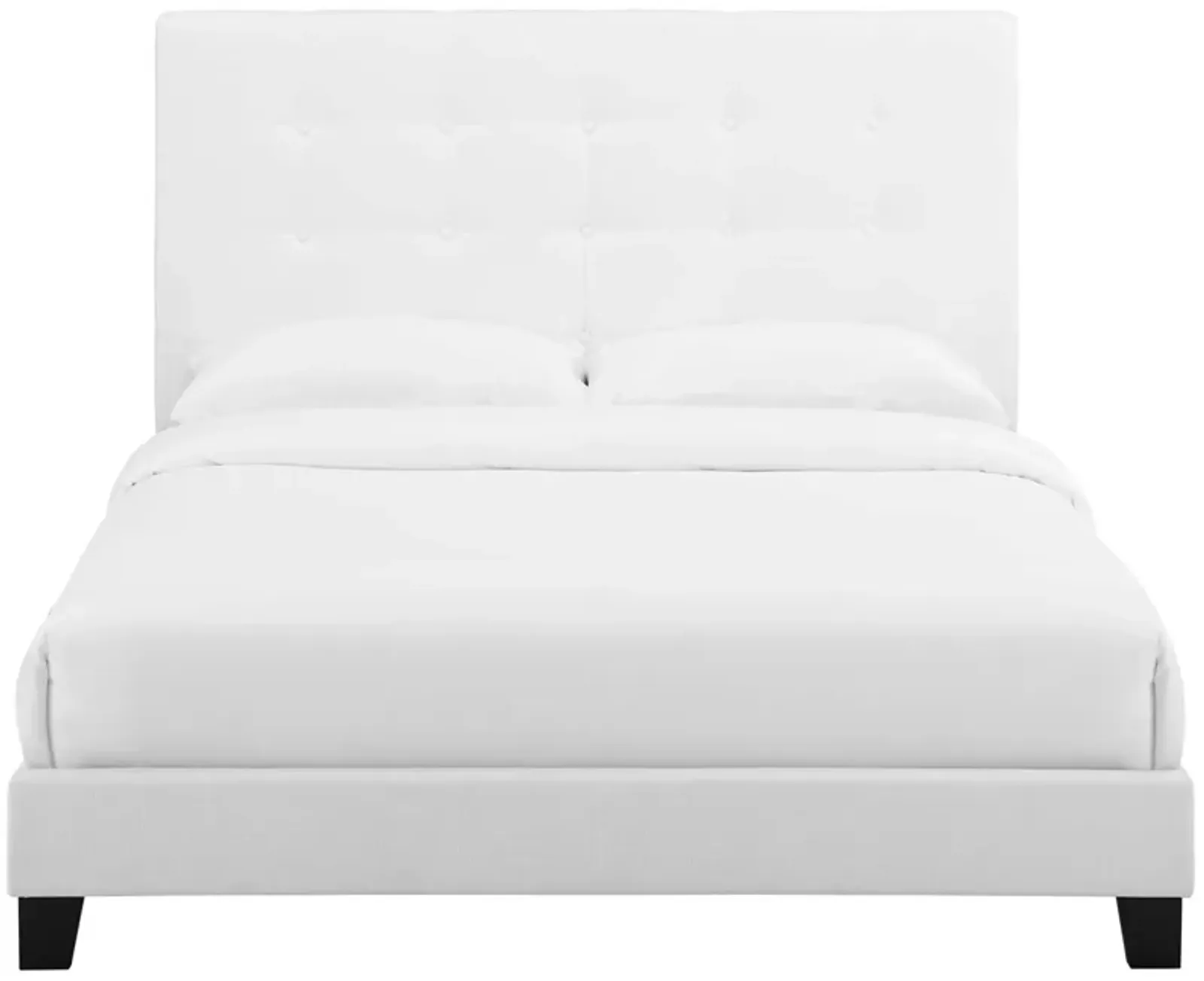 Melanie Tufted Button Upholstered Platform Bed