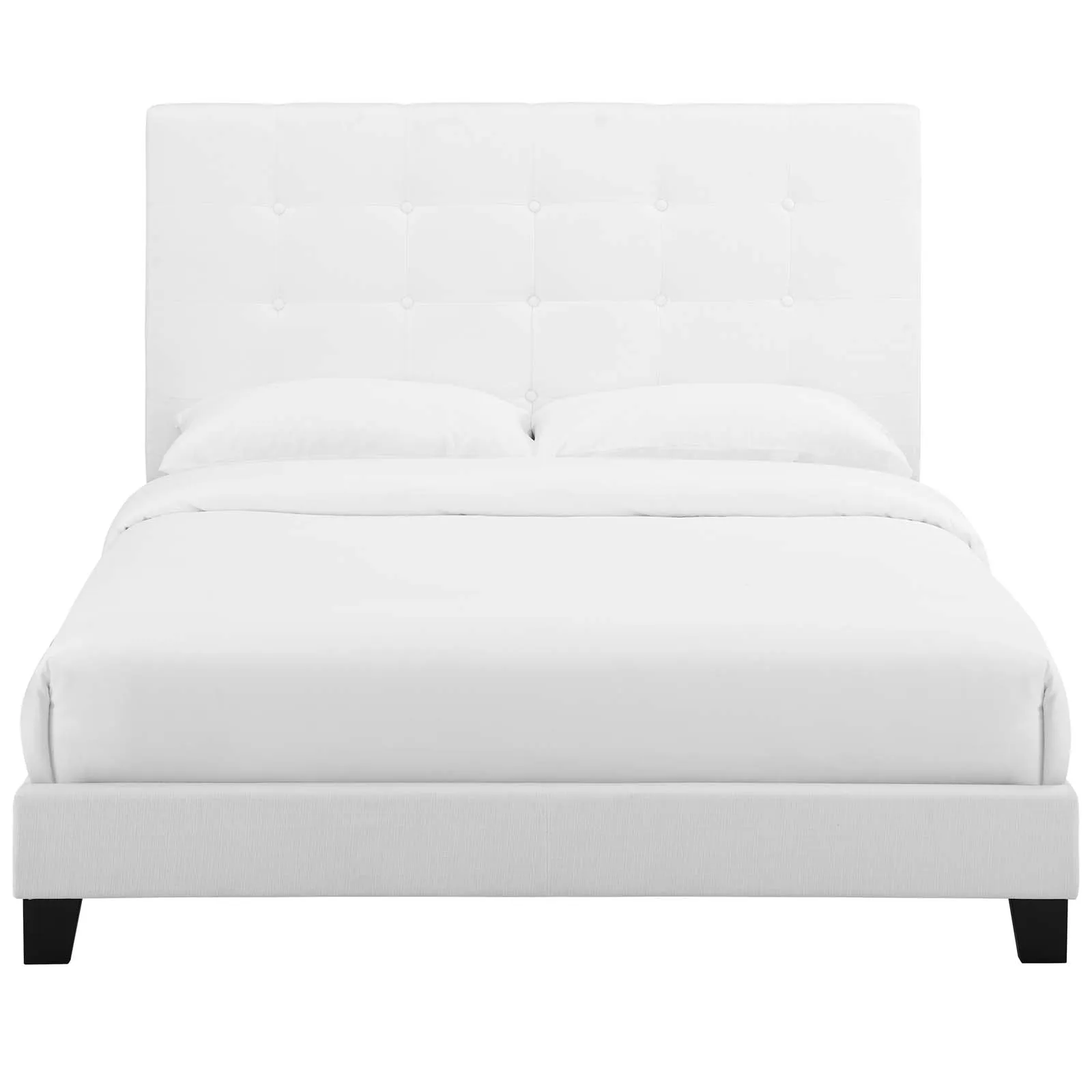 Melanie Tufted Button Upholstered Platform Bed