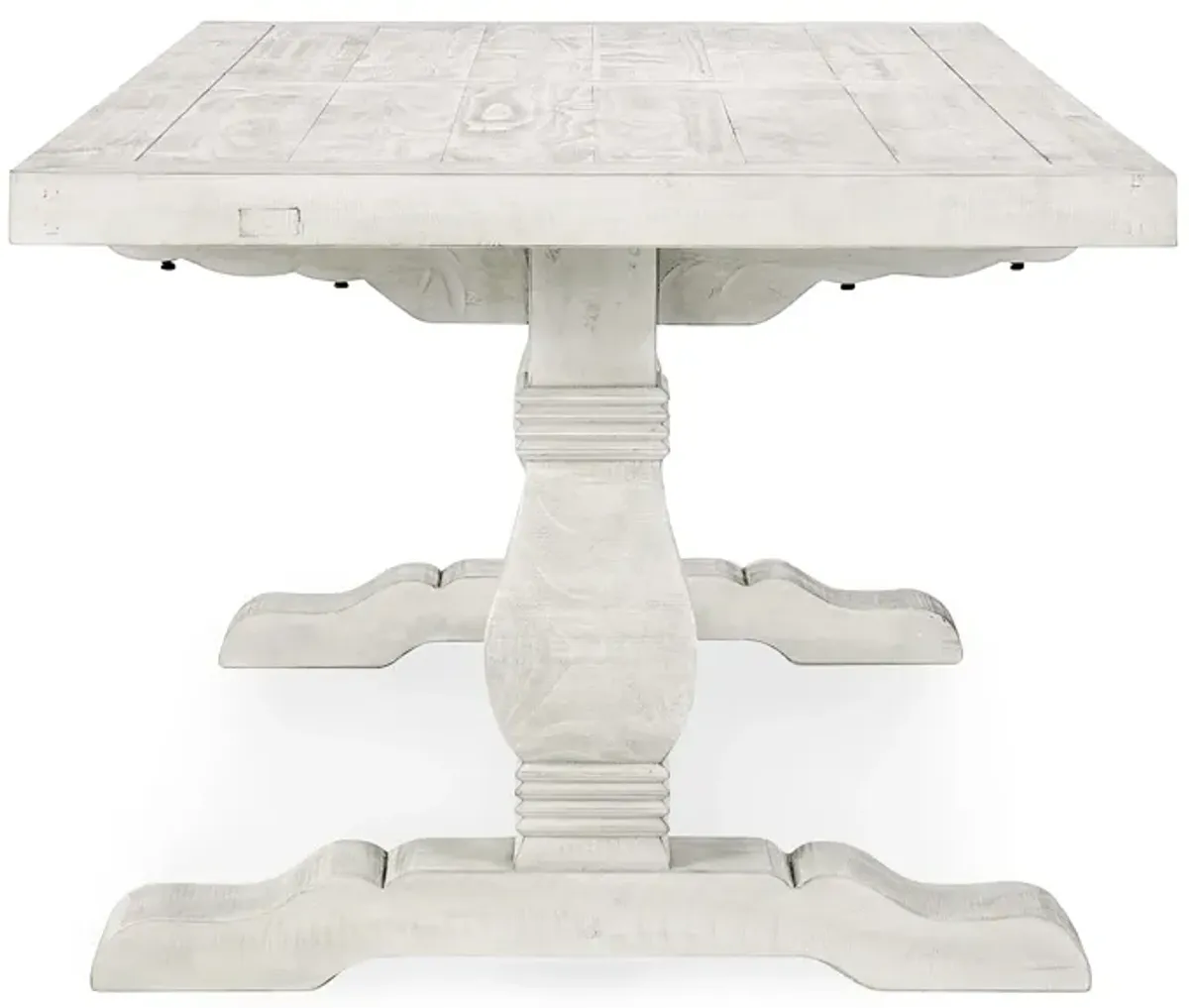 Quincy 94" Dining Table Nordic Ivory