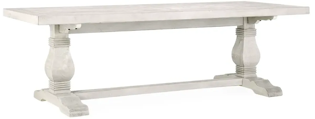 Quincy 94" Dining Table Nordic Ivory