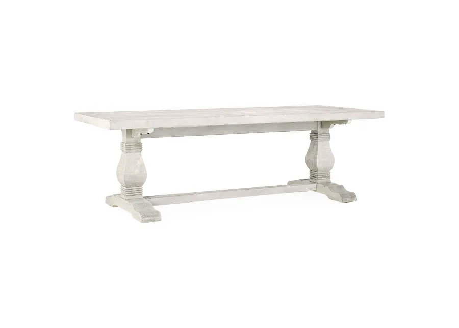 Quincy 94" Dining Table Nordic Ivory