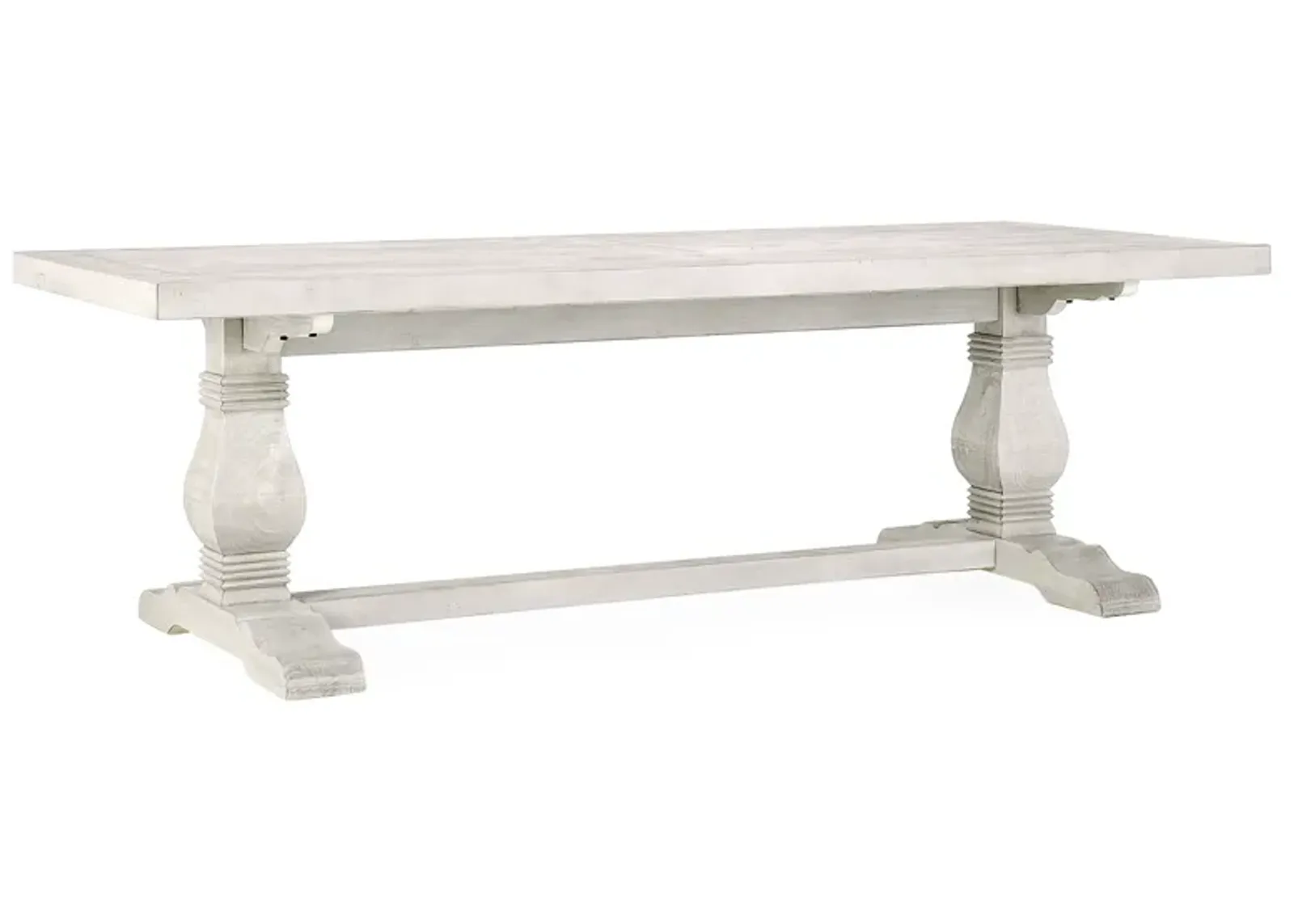 Quincy 94" Dining Table Nordic Ivory