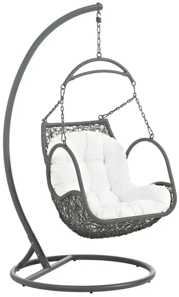 Arbor Outdoor Patio Wood Swing Chair