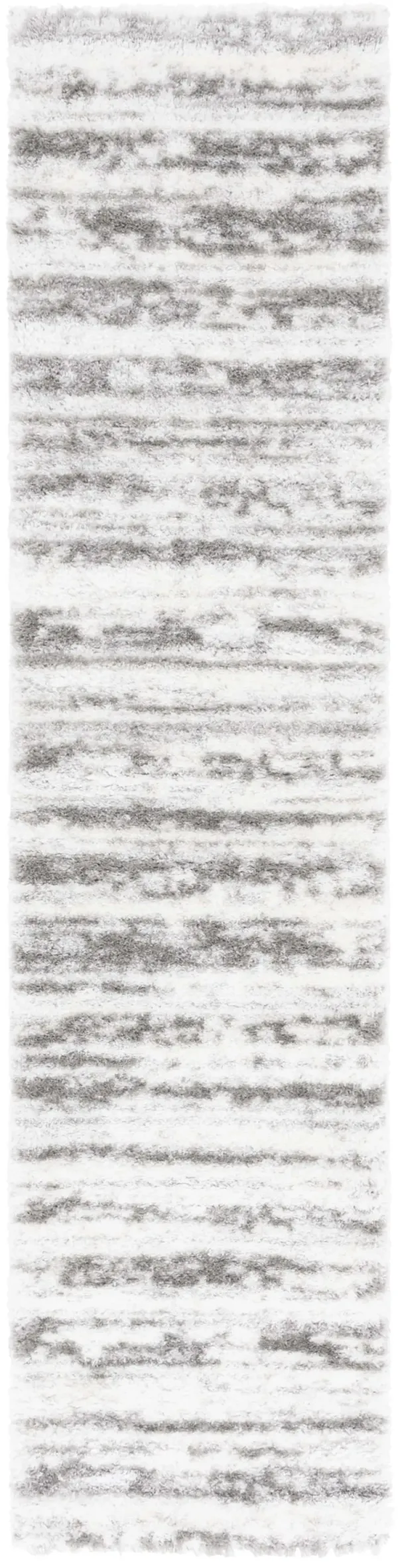 TAHOE SHAG 686 IVORY  2' x 8' Runner Rug