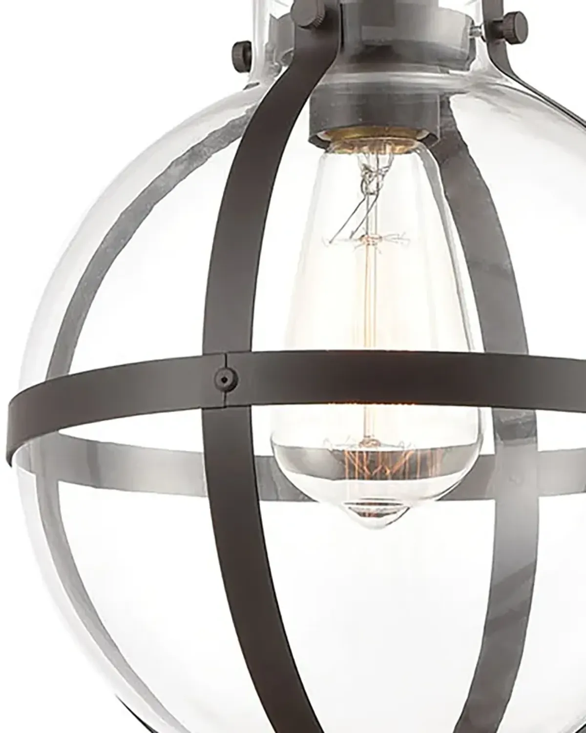 Cusp 9" Wide 1-Light Mini Pendant - Oil Rubbed Bronze