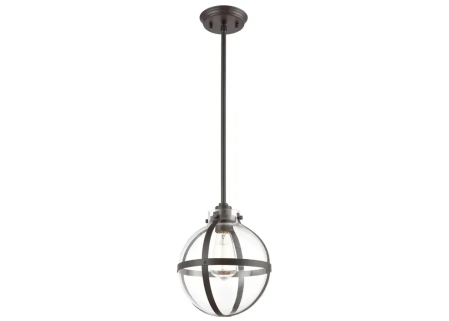 Cusp 9" Wide 1-Light Mini Pendant - Oil Rubbed Bronze