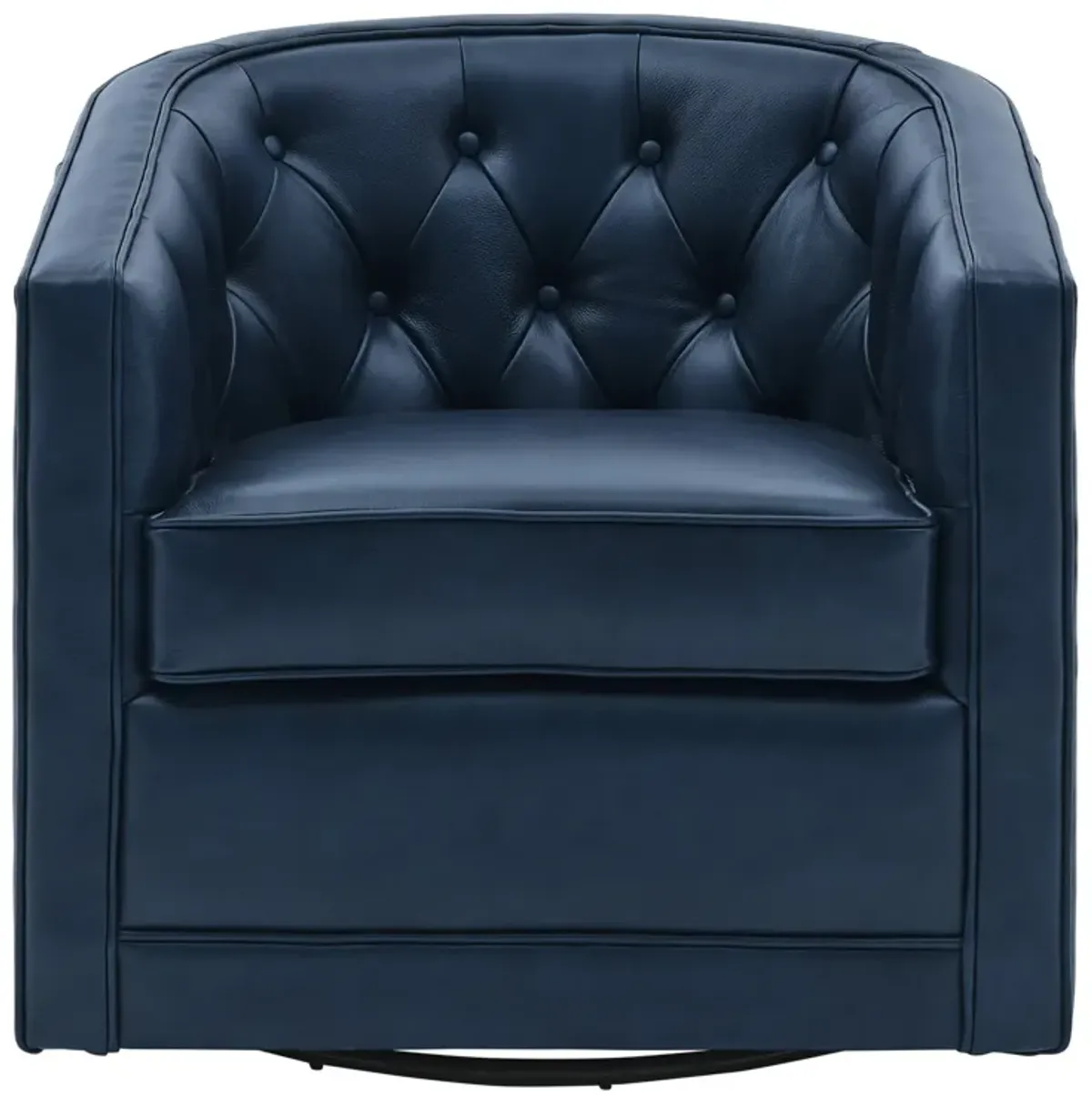 Walsh Leather Swivel Chair