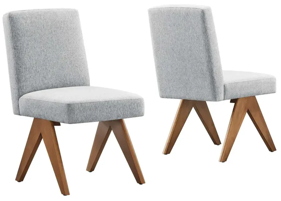 Lyra Fabric Dining Room Side Chair - Set of 2