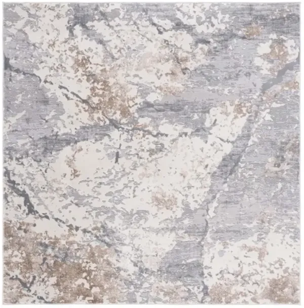 ETERNAL 230 Grey  6'-7' X 6'-7' Square Square Rug