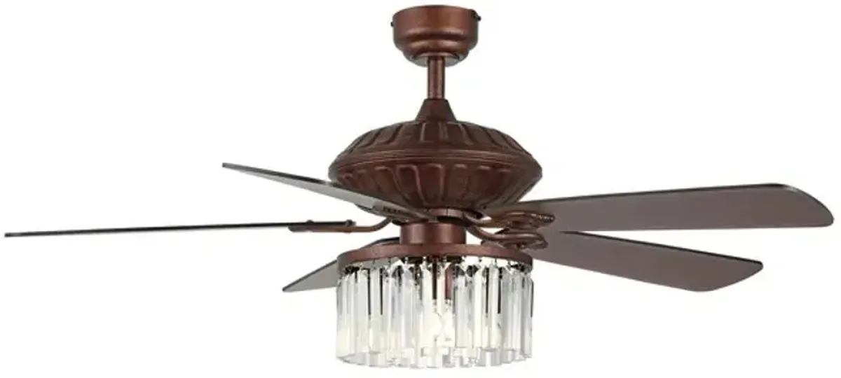 CRISTA CEILING FAN/REMOTE