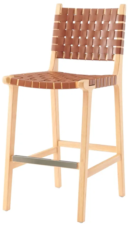 Marco Counter Stool, Ochre Brown 