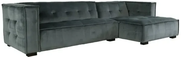 Element 2pc Sectional w/RAF Chaise Smoke