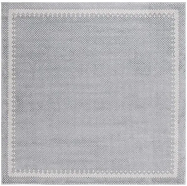 CONTINENTAL 118 Grey  6'-7' X 6'-7' Square Square Rug