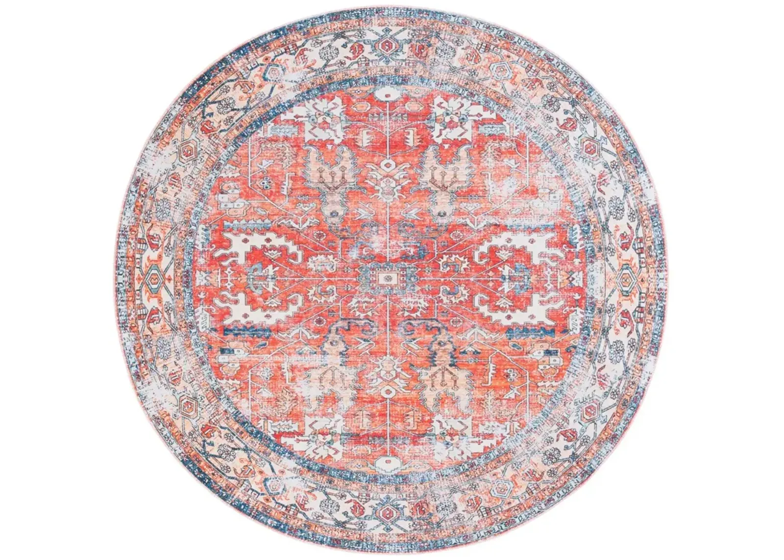 ARIZONA 119 Multi 6' X 6' Round Round Rug