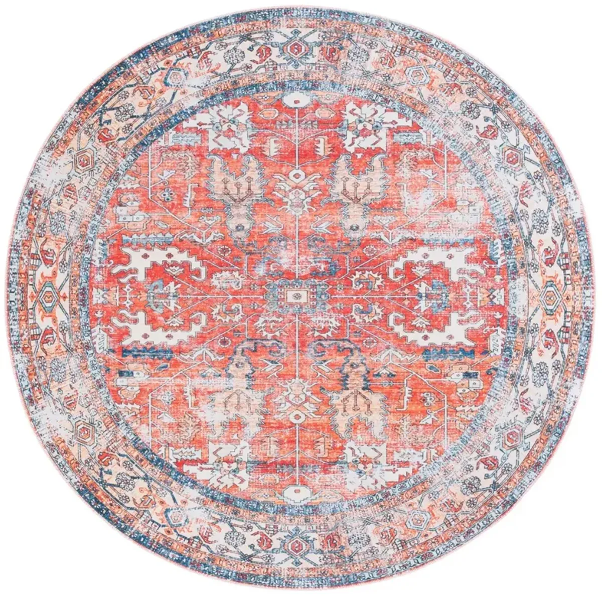 ARIZONA 119 Multi 6' X 6' Round Round Rug