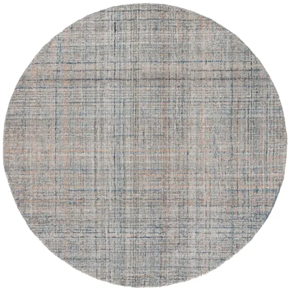 ABSTRACT Hand Tufted 6' x 6' Round area rug