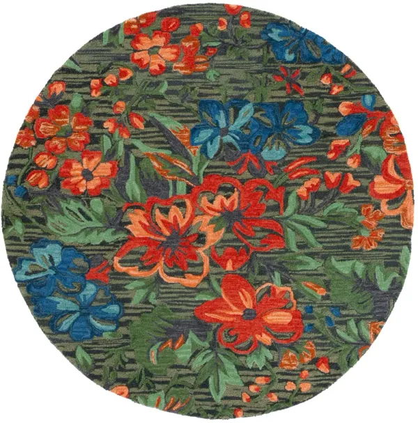 JARDIN Hand Tufted 6' x 6' Round area rug