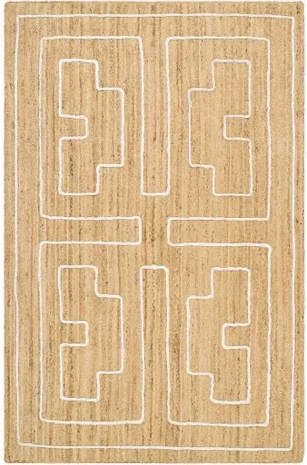Luci UCI-2302 2' x 3' Hand Made Rug