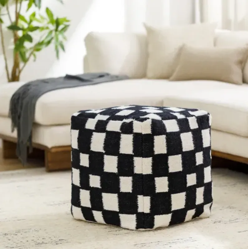 Jacinta JTPF-003 18"H x 18"W x 18"D Pouf