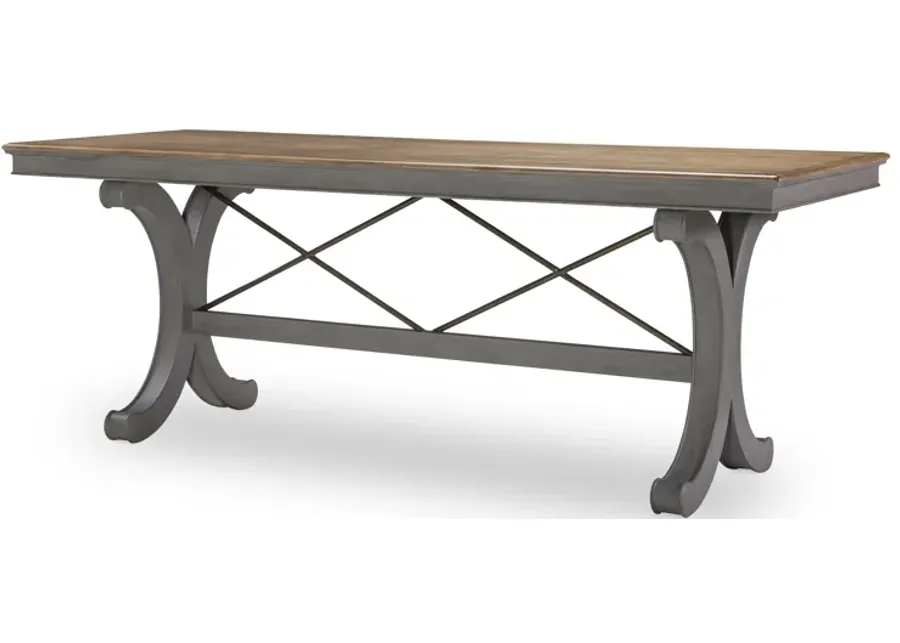 Kingston (Sandalwood Brown + Tweed Gray) Table