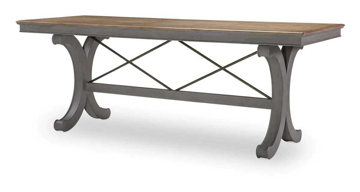 Kingston (Sandalwood Brown + Tweed Gray) Table