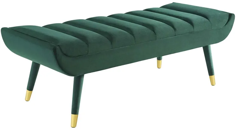 Guess Channel Tufted Accent Bench