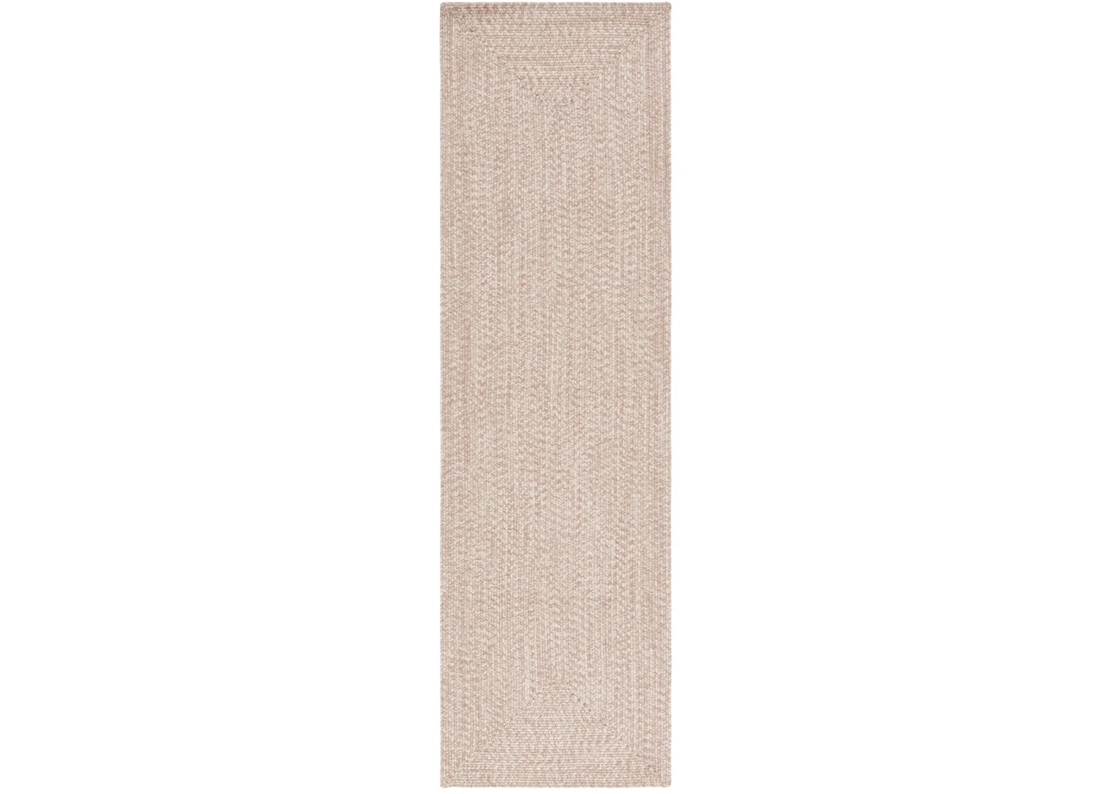 BRAIDED 201 NATURAL 2'-3' x 14' Runner Rug