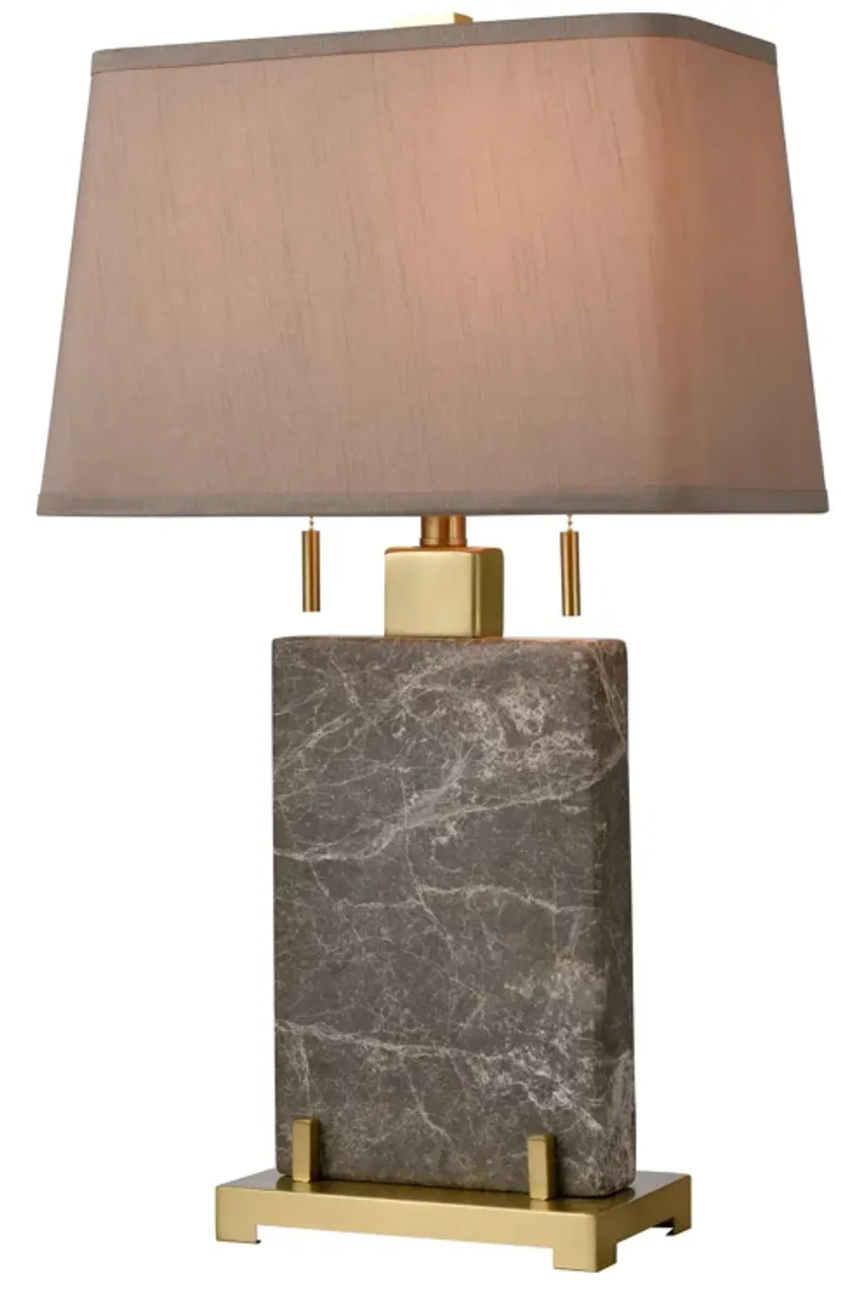 Windsor 27'' High 2-Light Table Lamp - Honey Brass - Includes LED Bulbs