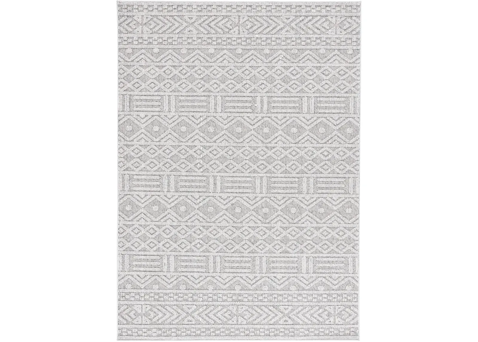 MSRO226 GLOBAL GREY  4' x 6' Small Rectangle Rug