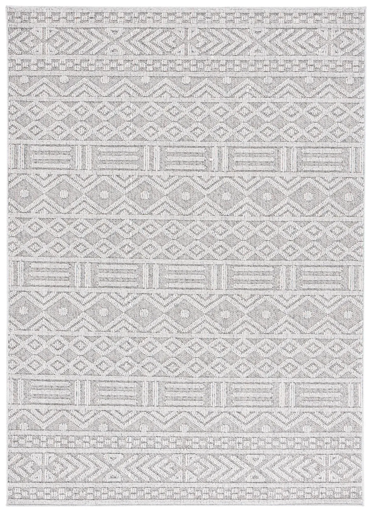 MSRO226 GLOBAL GREY  4' x 6' Small Rectangle Rug