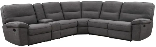 Alberta 6 Piece Modular Reclining Sectional Set