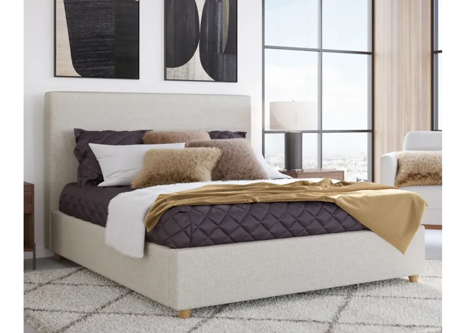 Olivia Upholstered Bed