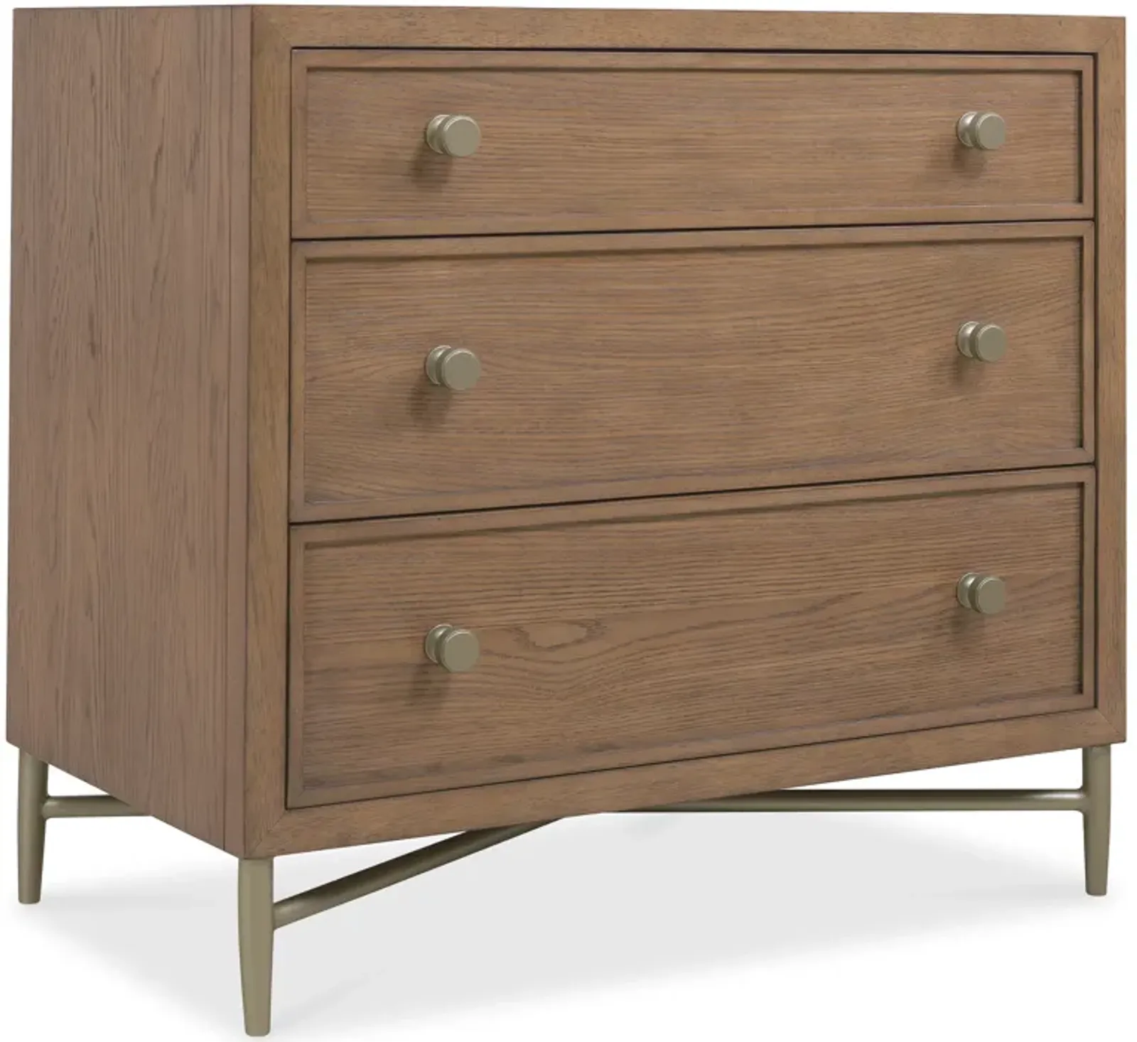 Sonnet Three-Drawer Nightstand