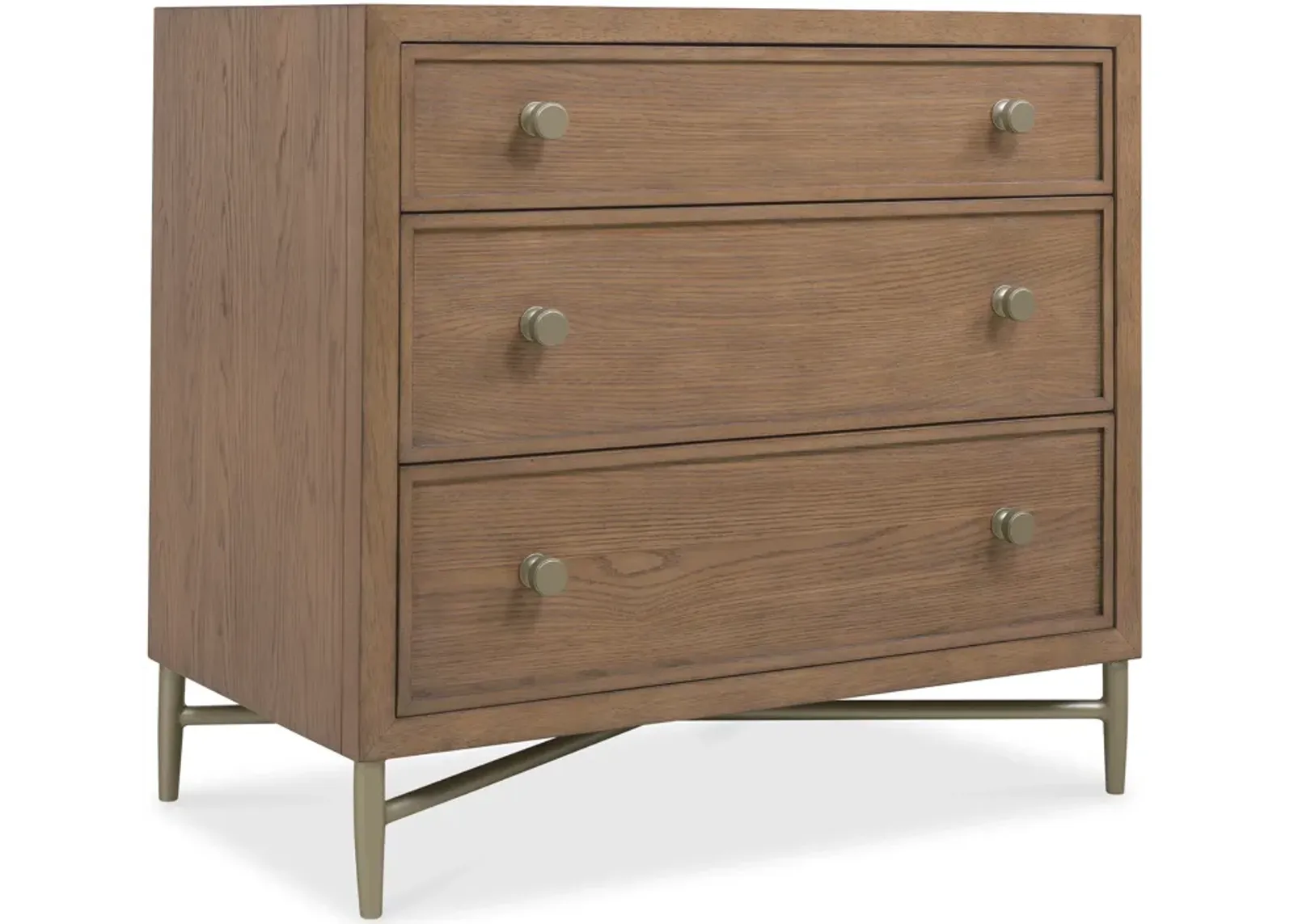 Sonnet Three-Drawer Nightstand