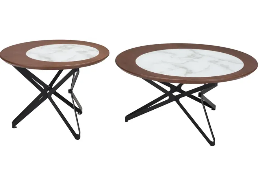 Anderson Coffee Table Set (2-Piece) Multicolor