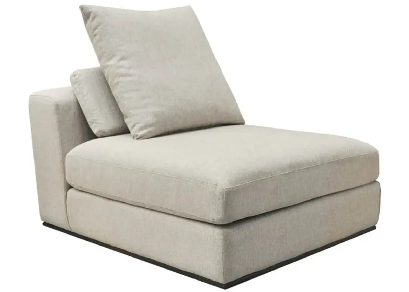 Sullivan Sectional Armless - Alba Stone