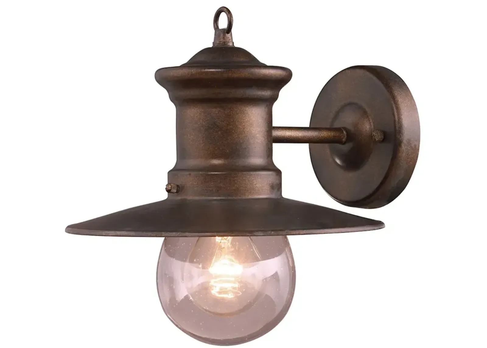 Maritime 10" High 1-Light Outdoor Sconce - Hazelnut Bronze