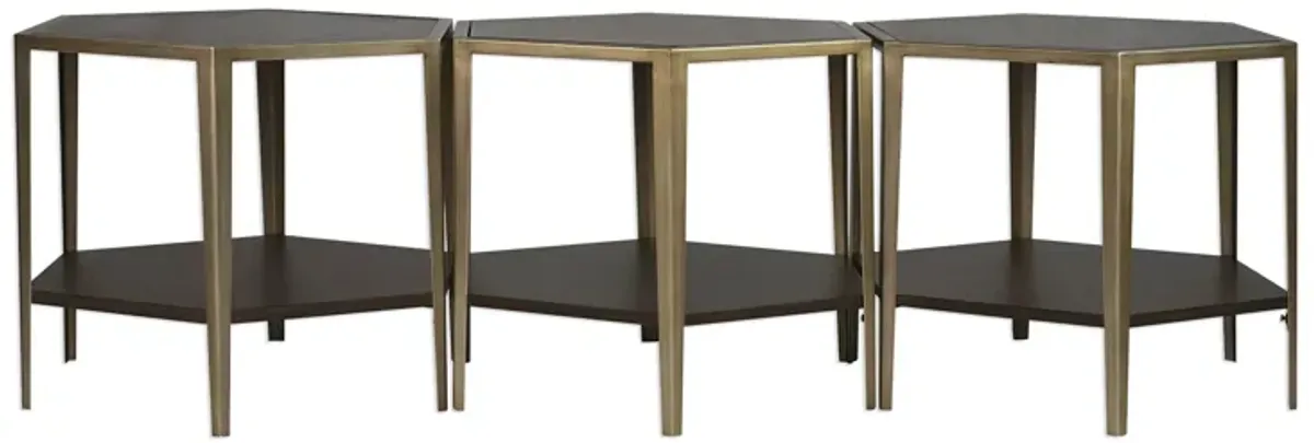 Alicia Geometric Accent Table