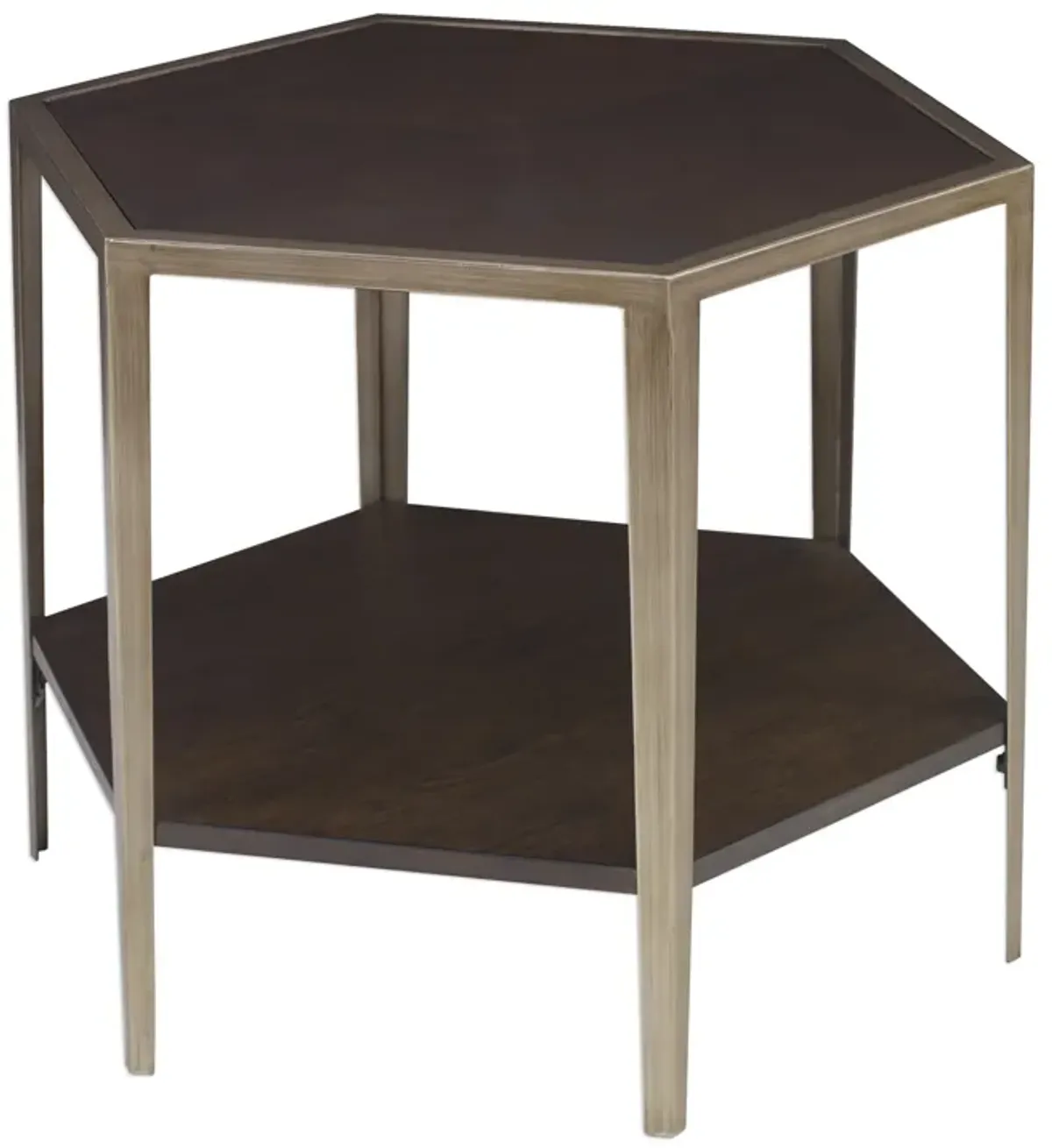 Alicia Geometric Accent Table