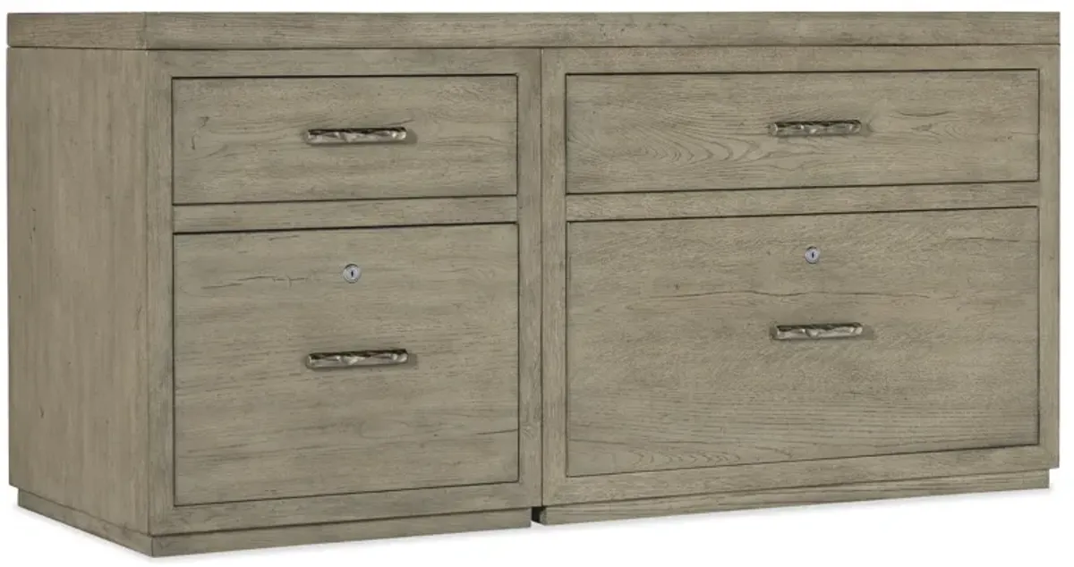 Linville Falls 60" Credenza with File and Lateral File