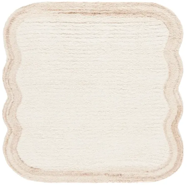 VERMONT 210 IVORY 6' x 6' Square Square Rug