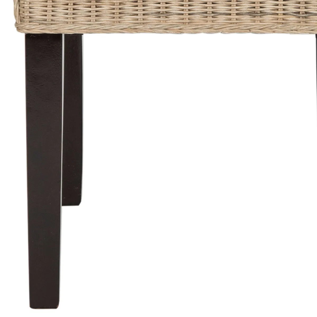 ODETTE 19''H WICKER DINING CHAIR - Set of 2